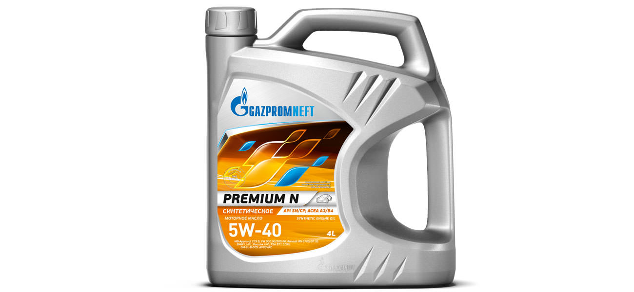 Газпромнефть Premium N 5W-40