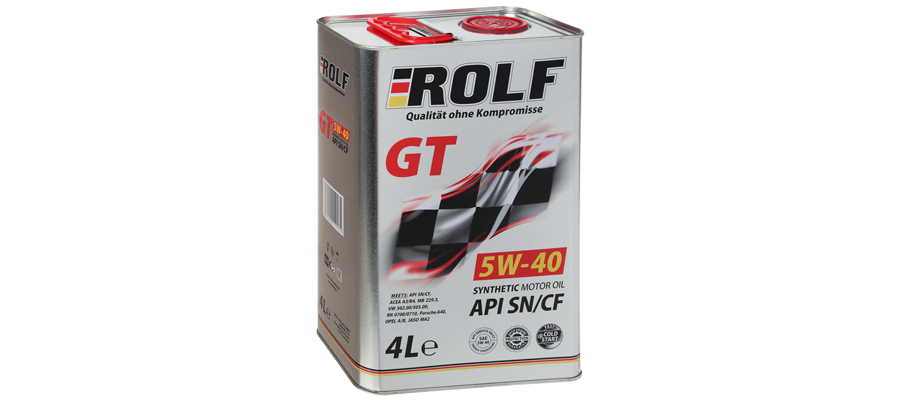 Обзор масла ROLF GT 5W-40 SN