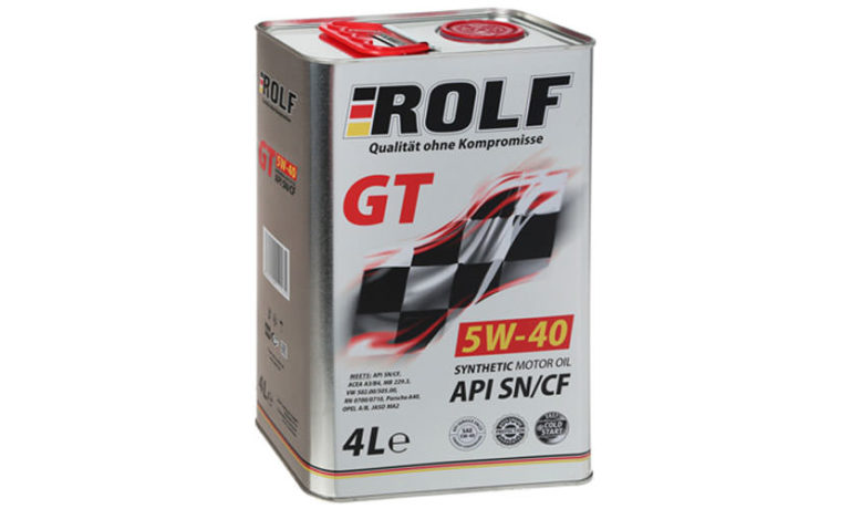 Обзор масла ROLF GT 5W-40 SN/CF - тест, плюсы, минусы, отзывы ...