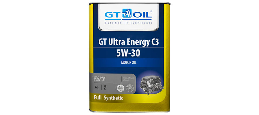 GT OIL GT Ultra Energy C3 5W-30 4 л